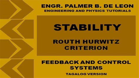 stability in tagalog